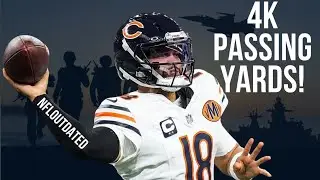 Caleb Williams 4k Passing Yards Tracker Final 2025 Season 📱