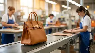 Inside the Luxury Bag Factory: From Leather to Masterpiece