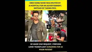 ONCE SONU SOOD WAS INVITED BY A HOSPITAL FOR AN ADVERTISEMENT. INSTEAD OF TAKING FEES,#sonusood#news