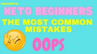 #shorts The Most Common Keto Diet Mistakes!
