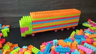 Satisfying DIY Lego Big Truck /ASMR Building Blocks / #buildingblocks MUSCAN TOYS