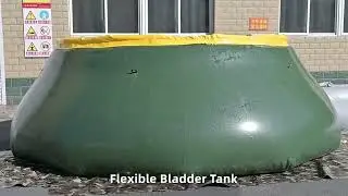 Flexible water storage tank pvc water bladder for irrigation