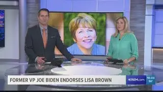 Former VP Joe Biden endorses Lisa Brown for Congress