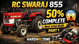 RC Swaraj 855 Build 🔥 | 50% Complete | Full Progress Video #shorts #viral 