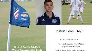 Josh Coan #7 RailHawks 2015 DA Showcase Highlights