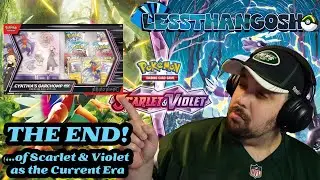 THE END of an Era: Goodbye Scarlet & Violet! | Cynthia's Garchomp ex Premium Collection