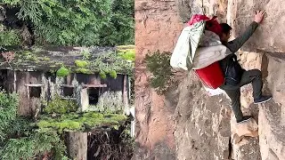 This Village Has the RISKIEST Cliff Way to Get There!