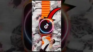 T800 Ultra me tiktok kaise chalaye 😮/ How to use tiktok T800 ultra smartwatch#teach #watch#viral