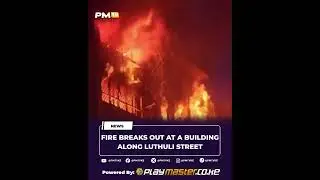 A fire incident has been reported in Luthuli, Nairobi. Emergency response teams are at the scene