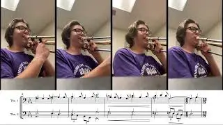The Whiffenpoofs' O Holy Night -- Trombone Quartet