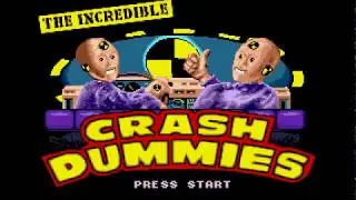 Mega Drive Longplay [321] The Incredible Crash Dummies