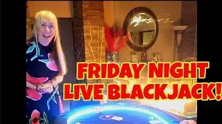 Kris & Ginger Vegas Live Blackjack learn and play! #Blackjack