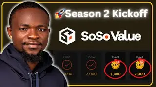 SoSoValue 🚀 Бесплатная ежедневная заявка (токен SSI) || Сезон 2 || Дата раздачи ✅