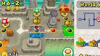 World 6-2 | Star Coins | New Super Mario Bros DS