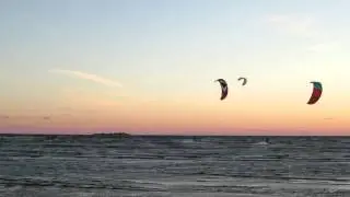sunset Kurort beach 14 08 2015