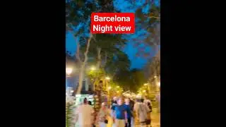 finally back in Spain!! *vlog* #spain #barcelona #spaintravel #spainish #spain4k #nightview