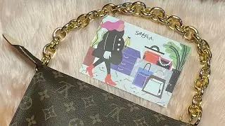 Louis Vuitton Toiletry Pouch 26 + Samorga insert & Chain | what fits in