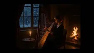 Labyrinth of Falling Leaves | Winter Harp Music