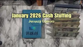 First Cash Stuffing of 2026 | January Budget
