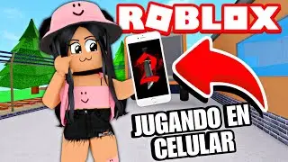¡JUGANDO EN CELULAR! 😱 / MURDER MYSTERY 2 / MICHI ROBLOX
