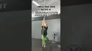 Legless Rope Climb Kip Drill 1
