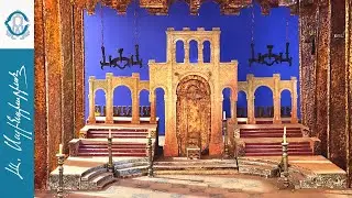Stage model of the opera 