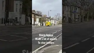 STORM EUNICE WIND SOUND #uk #ukweather