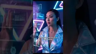 She doesn't chase the future &mdash; she becomes it.✨ #AIMuseVerse #DigitalMuse #Cinematic #FuturisticGlow