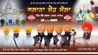 🔴[Live] Sabhra || Gurmat Samagam || 29 Sept 2025 || Live Punjab 24 | 62809 16535 ||