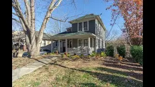 Montford Neighborhood Aerial Overview | Asheville, NC Real Estate