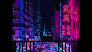 Cyberpunk Night City with Relaxing Lo-fi Background Music For Studying, Relaxing