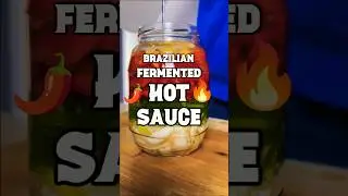 صوص مخمر (مخلل) fermented hot sauce  #viralshorts