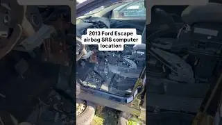 2013 Ford Escape airbag computer SRS control module part number CJ5T-14B321-AH location on car