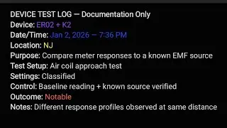 Testing EMF meters to better understand electromagnetic fields
