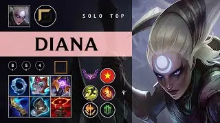 Diana Top vs Malphite - VN Master Patch 26.02