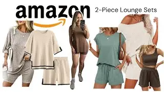 Amazon 2 Piece Lounge Sets | Try on | Review
