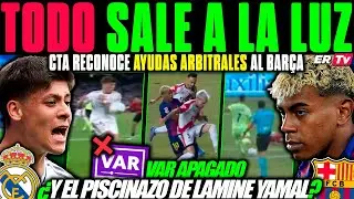 💥 &iexcl;ESC&Aacute;NDALO! EL CTA CONFIESA FAVORES ARBITRALES al BAR&Ccedil;A &iquest;CASUALIDAD? LO DE ARDA GULER es EL COLMO