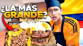 HICE LA BANDEJA PAISA MÁS GRANDE DE COLOMBIA🇨🇴🍳 ¿SABE BIEN?
