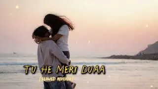Tu He Meri Duaa Song| slowed Revereb| romantic love song| mashup song| Hindi song| lofi love song 