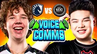LOSER OUT! (TL vs EDG) VOICE COMMS | Champions 2022