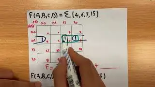 5-4 K Maps Groupings on 4 Variables
