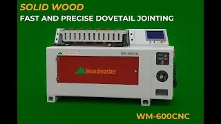 Discover the WM‑600CNC Dovetail Tenoning Machine &ndash; Fast Accurate and Fully Automated