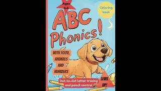 Book Introduction: ABC Phonics Educational Coloring Book - Part 2