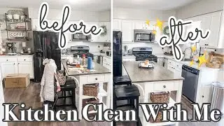 Kitchen Clean With Me | Cleaning Hop 2022