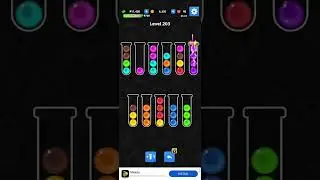Ball Sort Puzzle - Color Game Level 200,201,202,203,204,205 solutions 