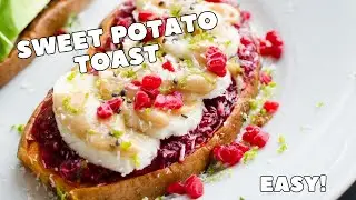 Sweet Potato Toast - Easy!