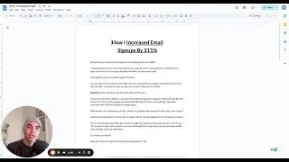 How I Increased Email Signups By 211%