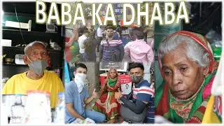 Baba Ka Dhaba Delhi | 80 Years Old Couple Working Hard To Survive | Power Of Social Media | Vlog#1