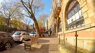 Walking in London: Rosslyn Hill, Hampstead High Street [4K, Binaural]