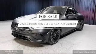 For Sale - 2025 Mercedes-Benz CLE 300 4MATIC&reg; Cabriolet MB Scottsdale
